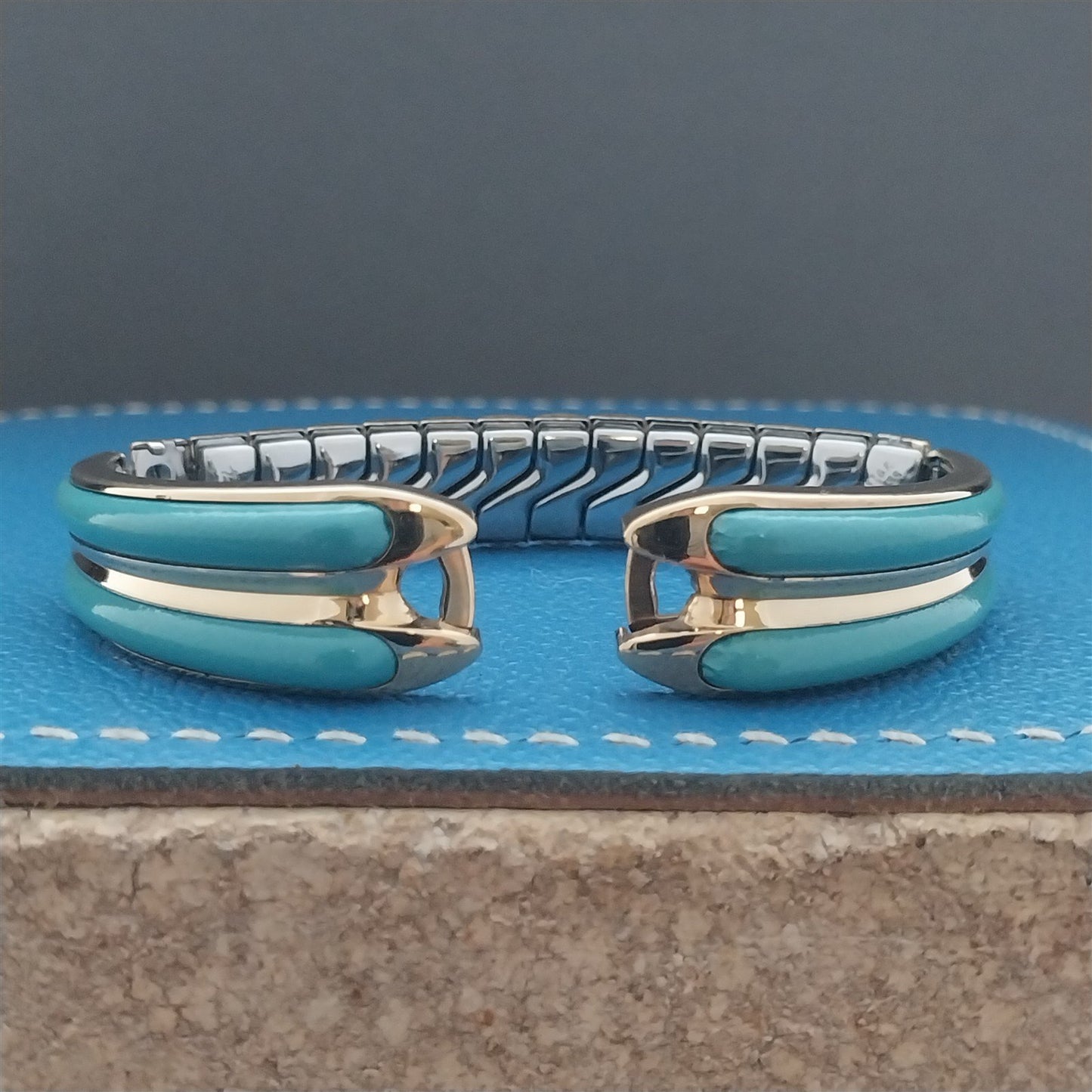 Gold-Filled Elsa Schiaparelli Kreisler Unused Vintage Cocktail Watch Band