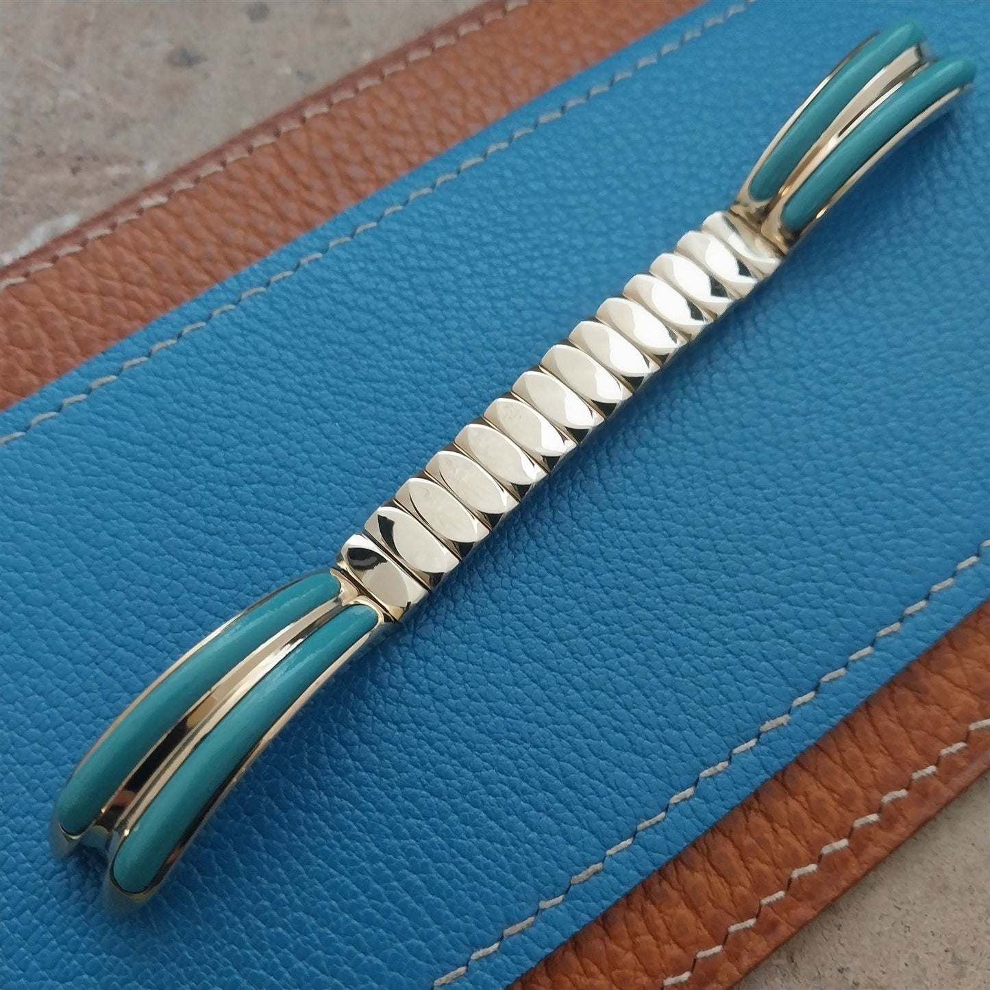 Gold-Filled Elsa Schiaparelli Kreisler Unused Vintage Cocktail Watch Band