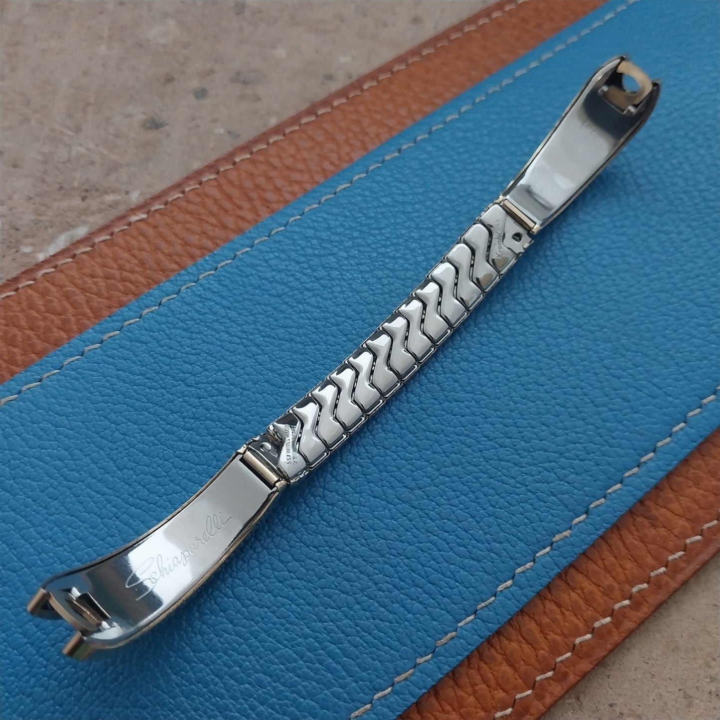 Gold-Filled Elsa Schiaparelli Kreisler Unused Vintage Cocktail Watch Band