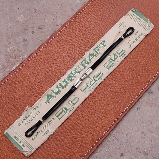 Vintage Ladies White Gold-Fill Avoncraft Cordette Cocktail Watch Band