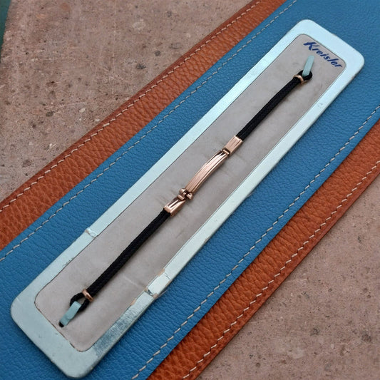 Ladies Rose Gold Fill Kreisler Cordette Vintage Cocktail Watch Band