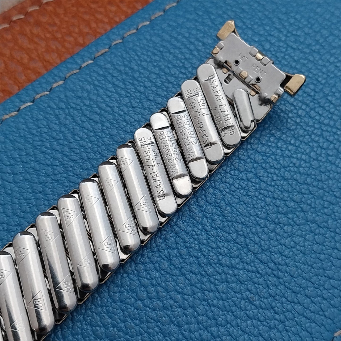 17mm 18mm 19mm Gold-Filled JB Champion Unused 1960s Vintage Watch Band