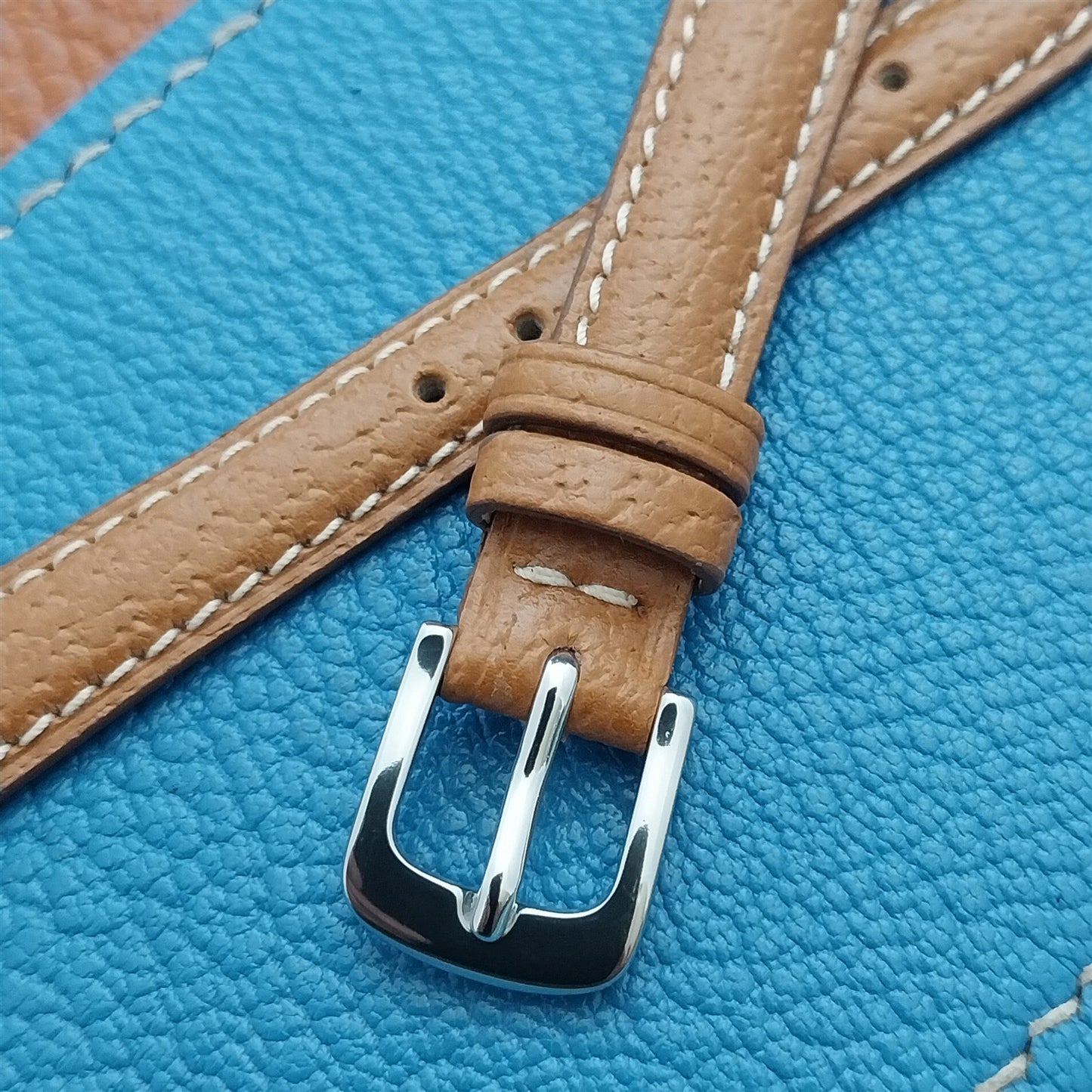 12mm Fleurus France Pigskin Slim Tapered 12/10 Ladies Watch Strap