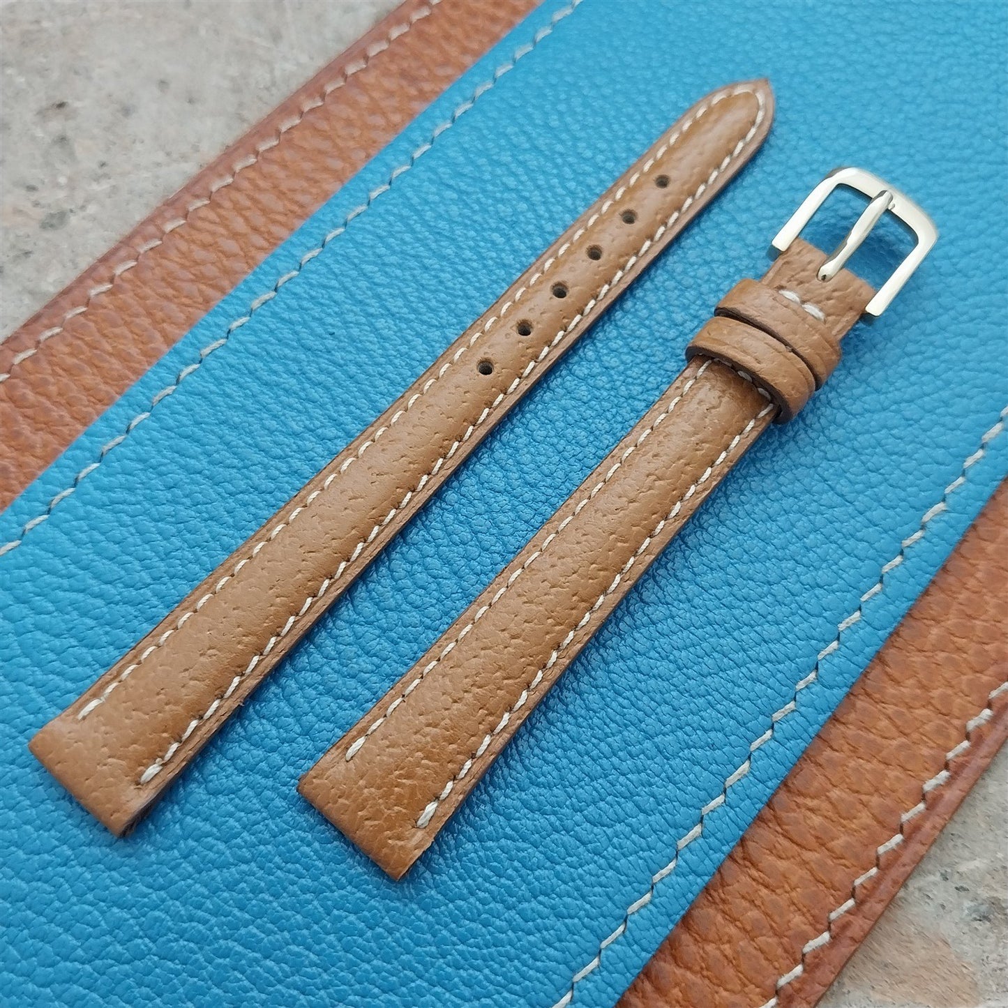 12mm Fleurus France Pigskin Slim Tapered 12/10 Ladies Watch Strap