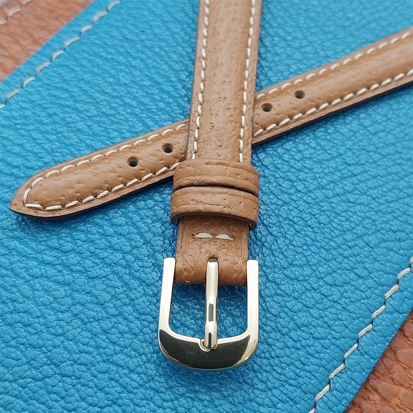 12mm Fleurus France Pigskin Slim Tapered 12/10 Ladies Watch Strap