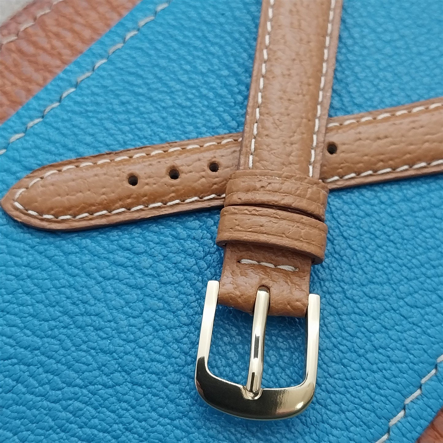 14mm Fleurus France Pigskin Slim Tapered 14/12 Ladies Watch Strap