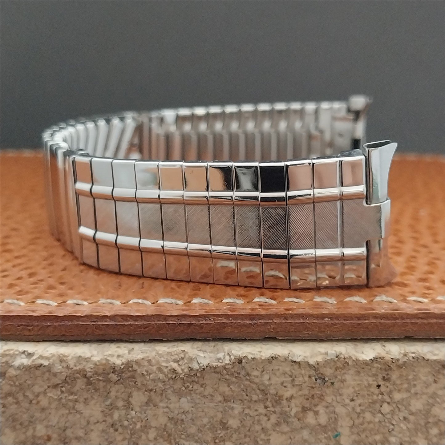 19mm 18mm 17mm Stainless Steel 1960s JB Champion Vintage Watch Band