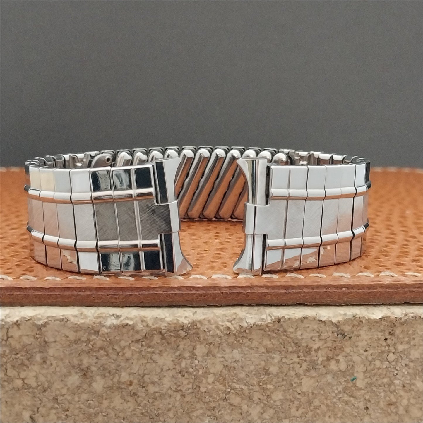 19mm 18mm 17mm Stainless Steel 1960s JB Champion Vintage Watch Band