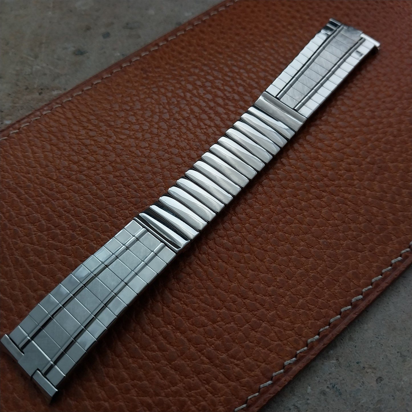 19mm 18mm 17mm Stainless Steel 1960s JB Champion Vintage Watch Band