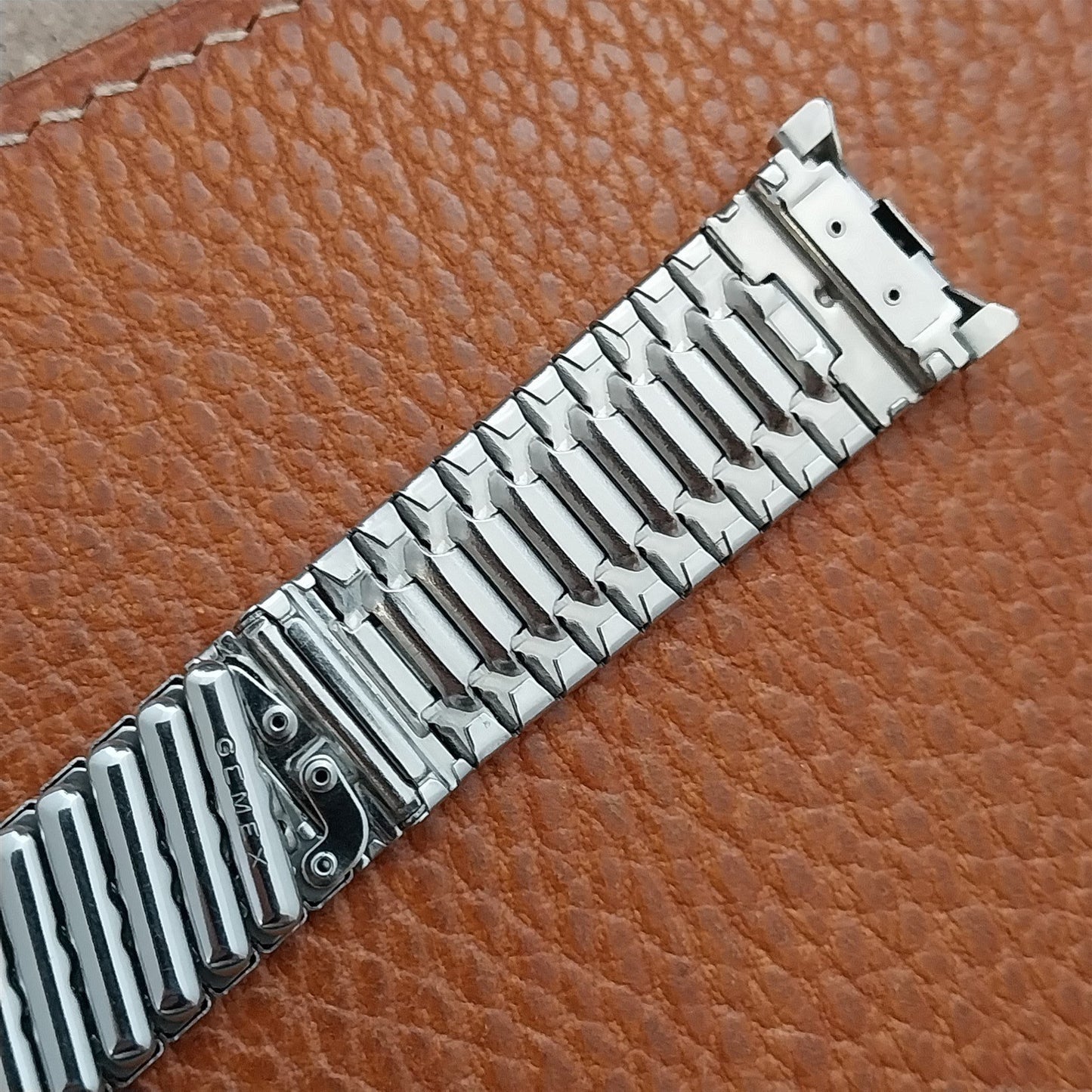 19mm 18mm 17mm Stainless Steel 1960s JB Champion Vintage Watch Band