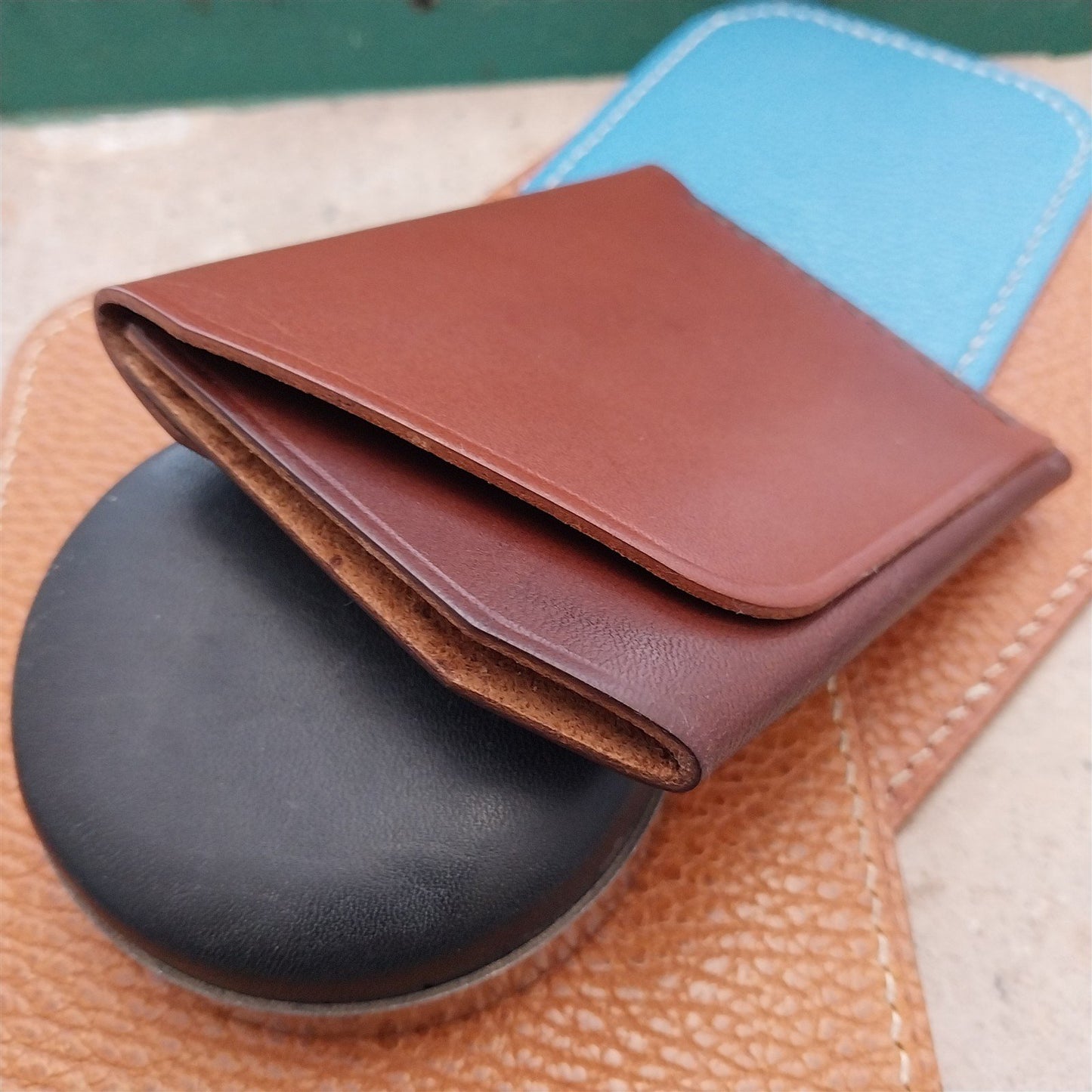 Classic Leather Card Wallet Handmade in New Mexico