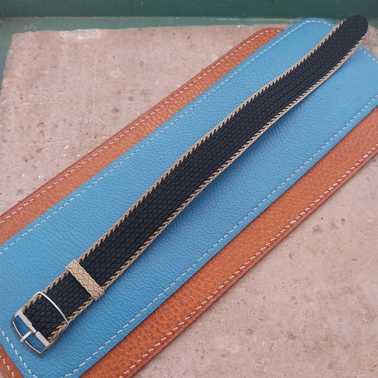 20mm Eulit Atlantic Braided Perlon Single Pass Field Watch Strap