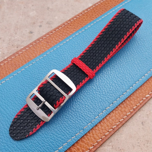 20mm Eulit Atlantic Braided Perlon Single Pass Field Watch Strap