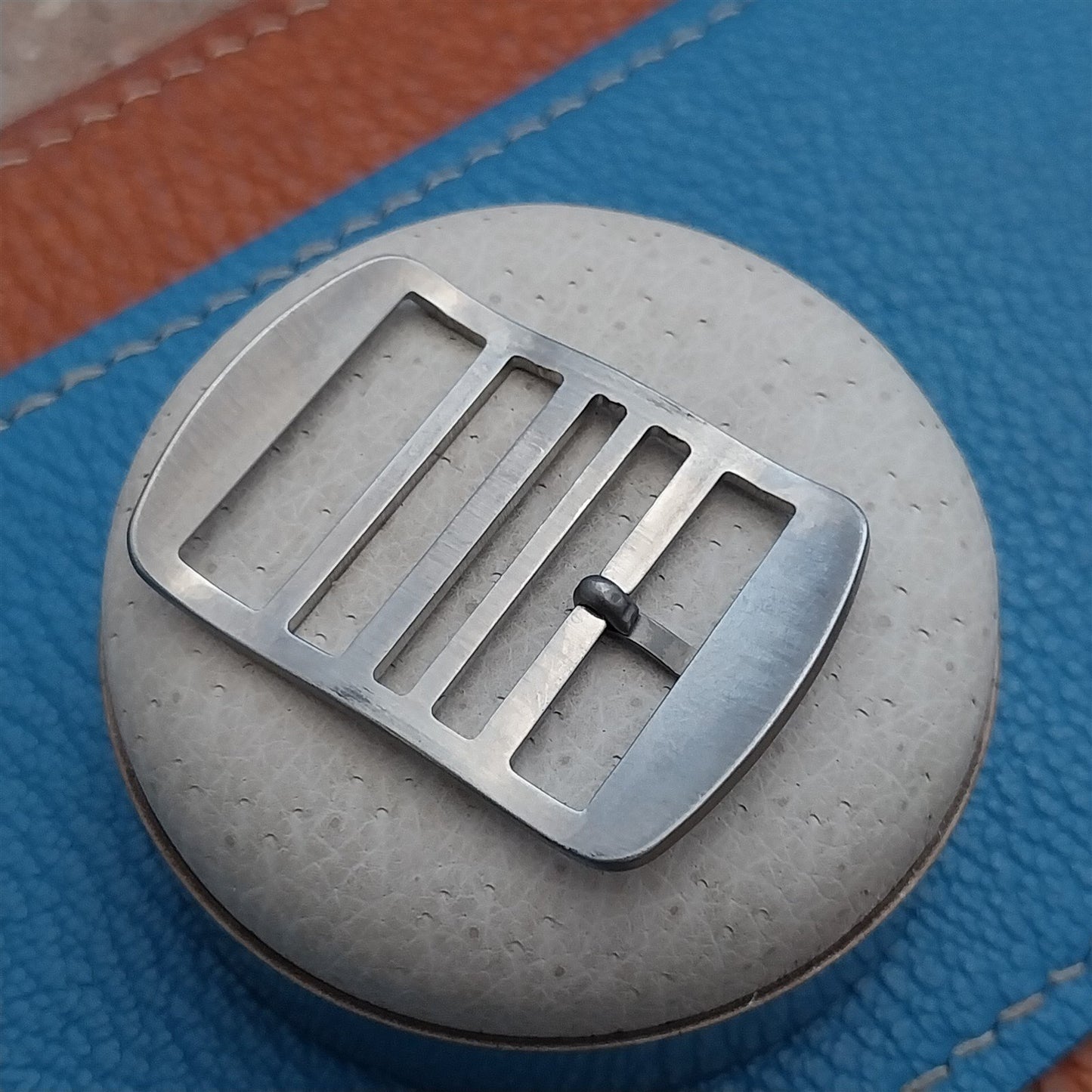 20mm Eulit Stainless Steel Buckle for Single-Pass Watch Straps