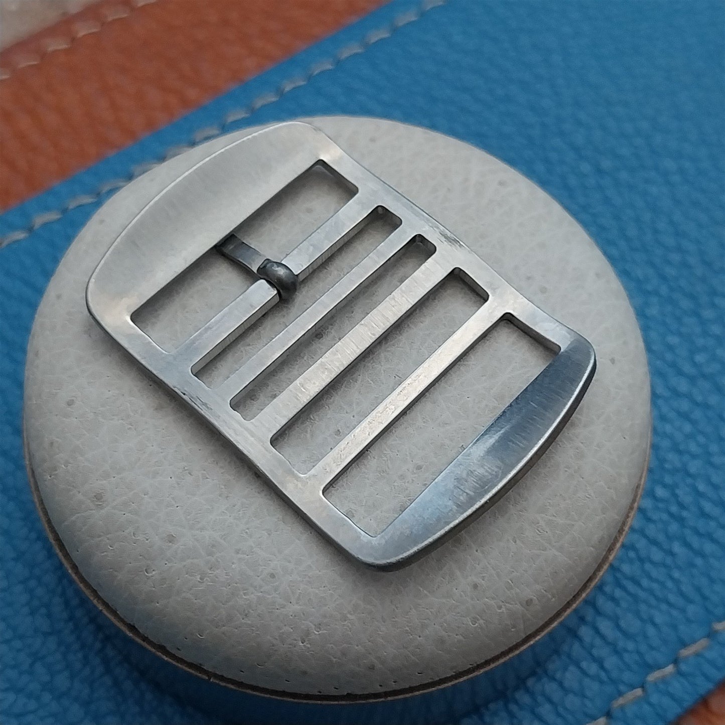 20mm Eulit Stainless Steel Buckle for Single-Pass Watch Straps