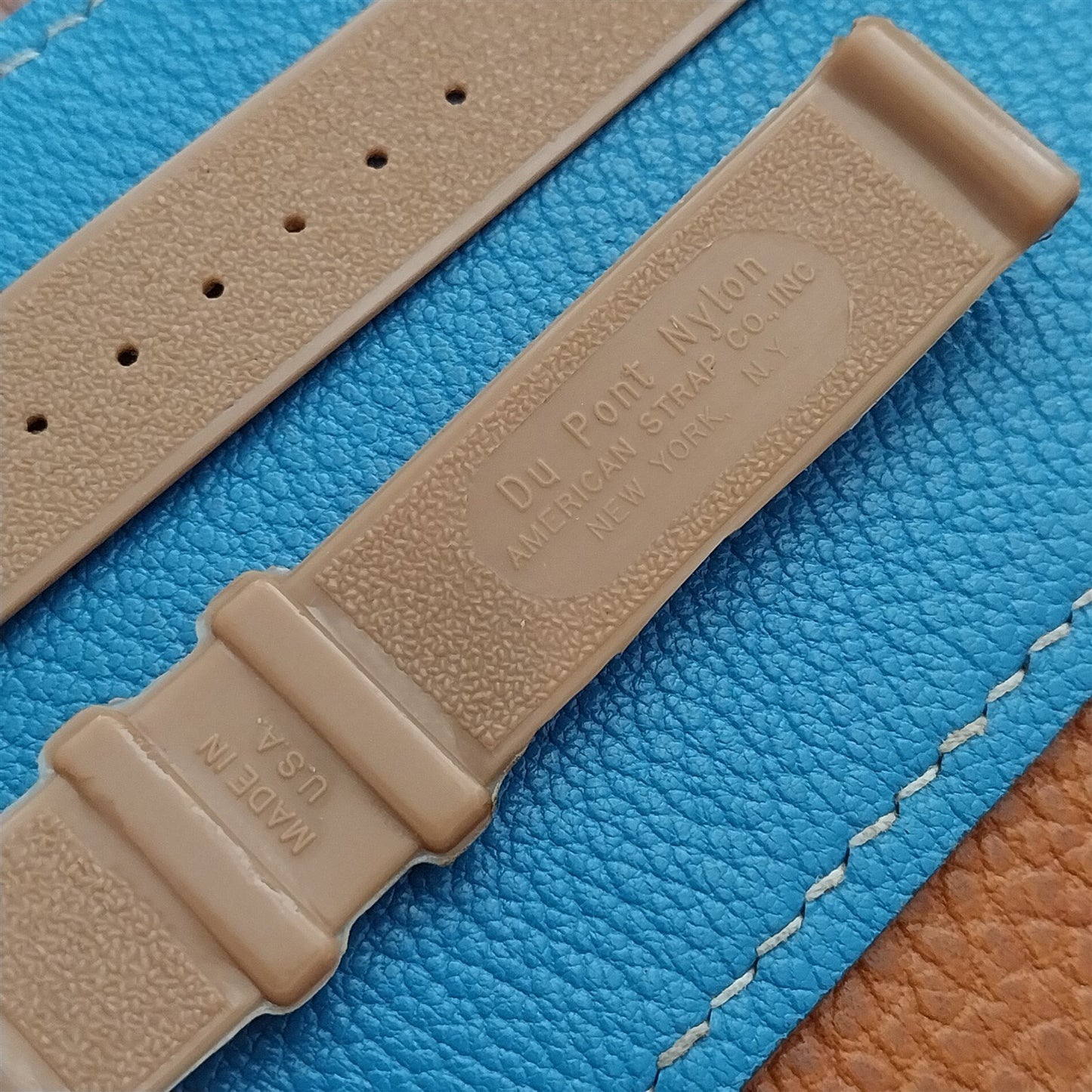 5/8" 1940s Du Pont Nylon Elgin Military Field Watch Strap