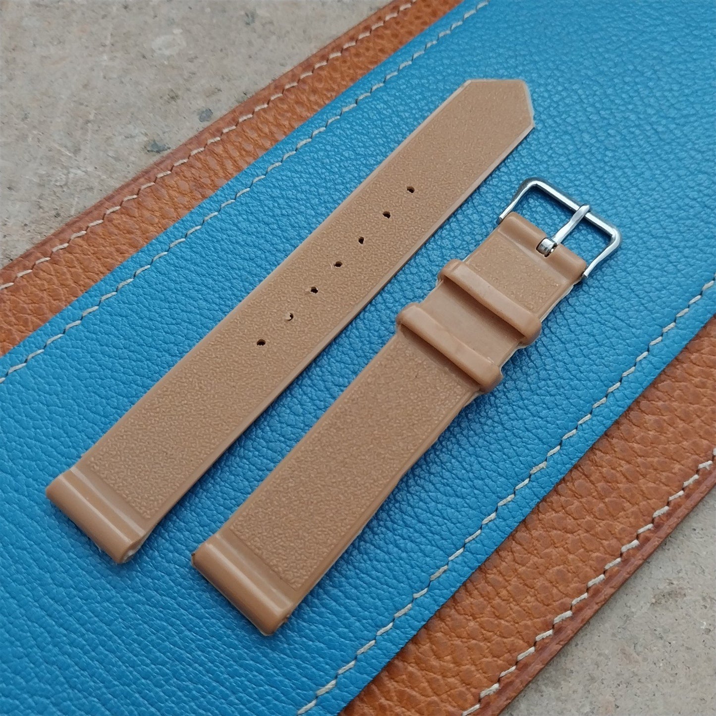 5/8" 1940s Du Pont Nylon Elgin Military Field Watch Strap