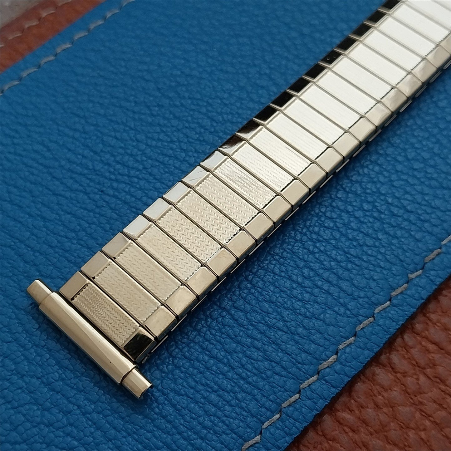 19mm 18mm 16mm Speidel Aquarius Yellow Gold Tone Unused Watch Band