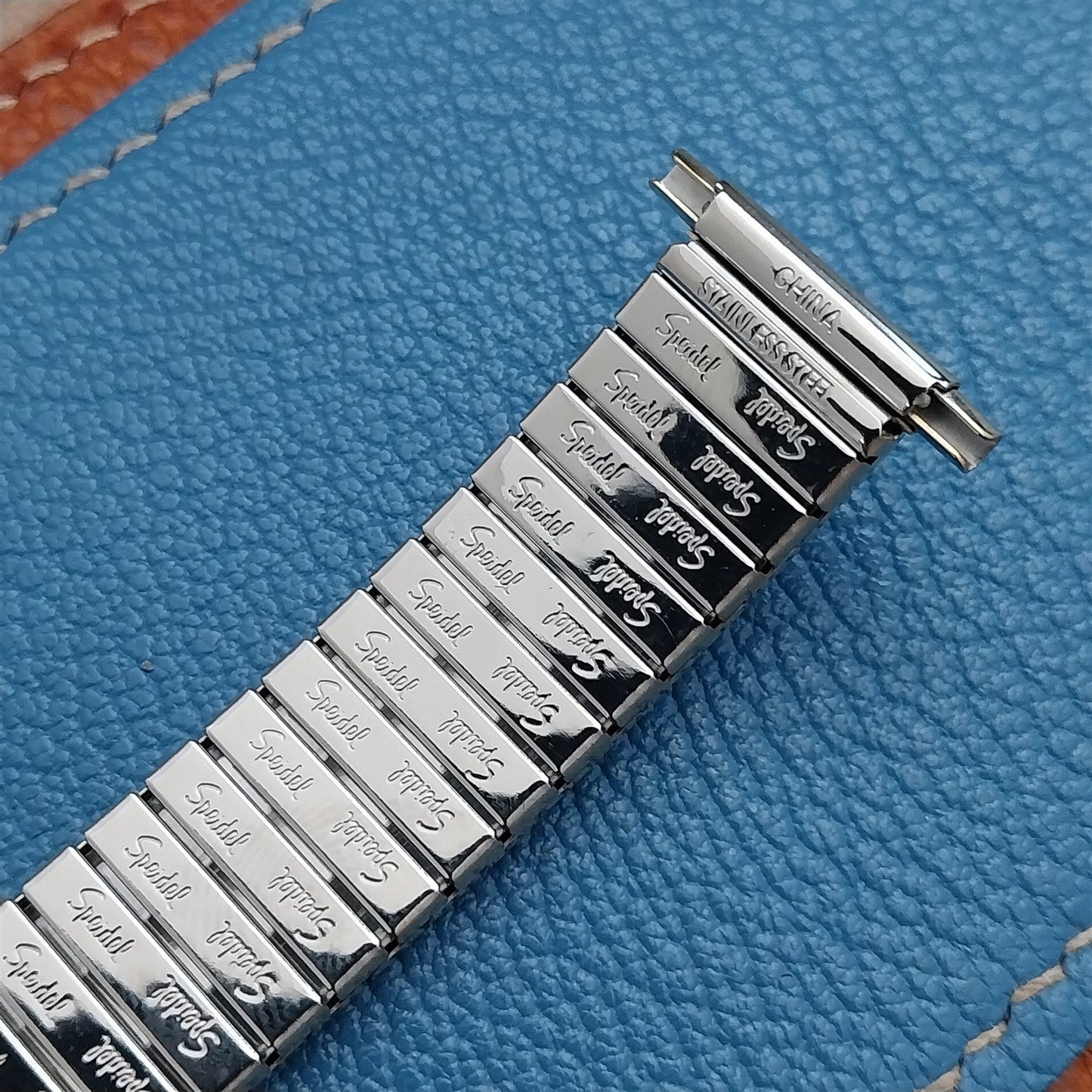 19mm 18mm 16mm Speidel Aquarius Yellow Gold Tone Unused Watch Band