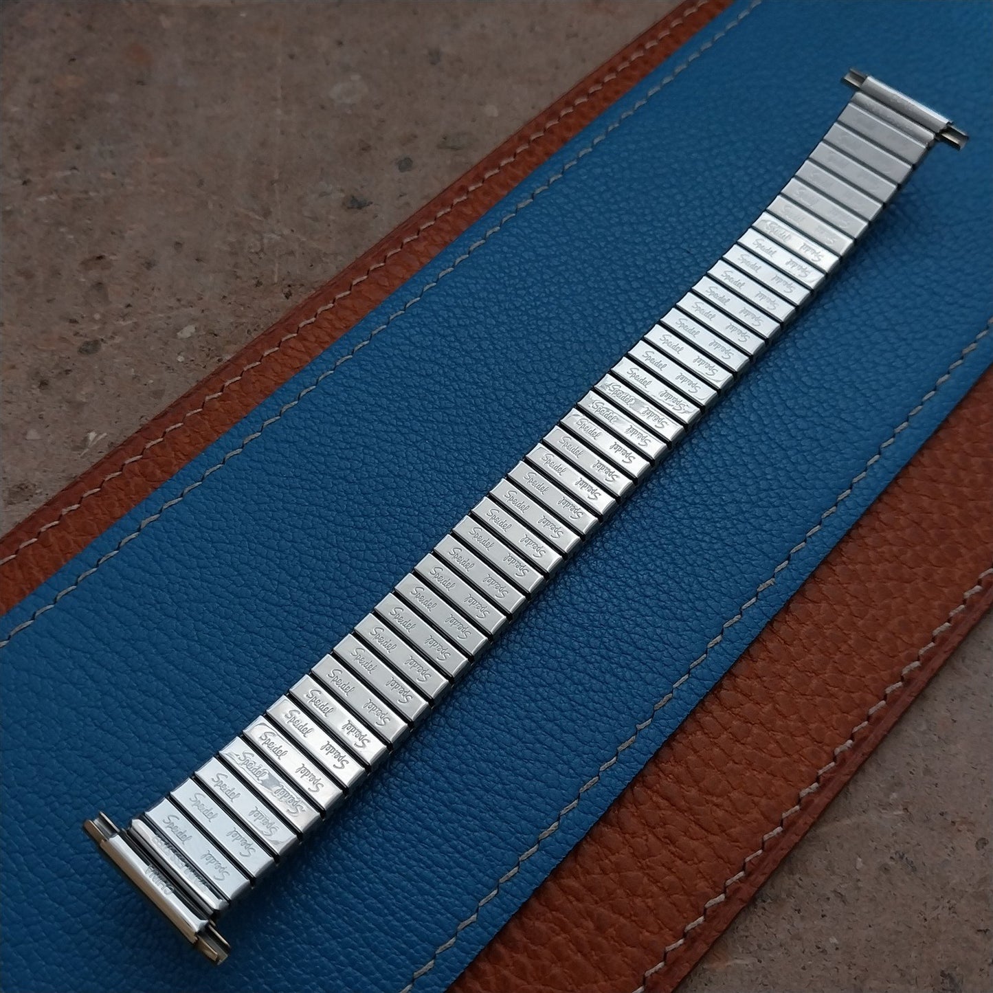 19mm 18mm 16mm Speidel Aquarius Yellow Gold Tone Unused Watch Band