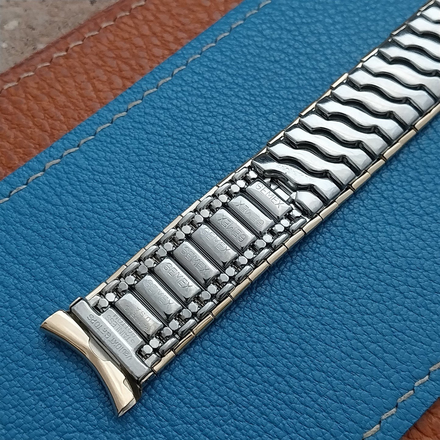 Gemex Gold-Filled 19mm 18mm 17mm Classic Stretch 1950s Vintage Watch Band