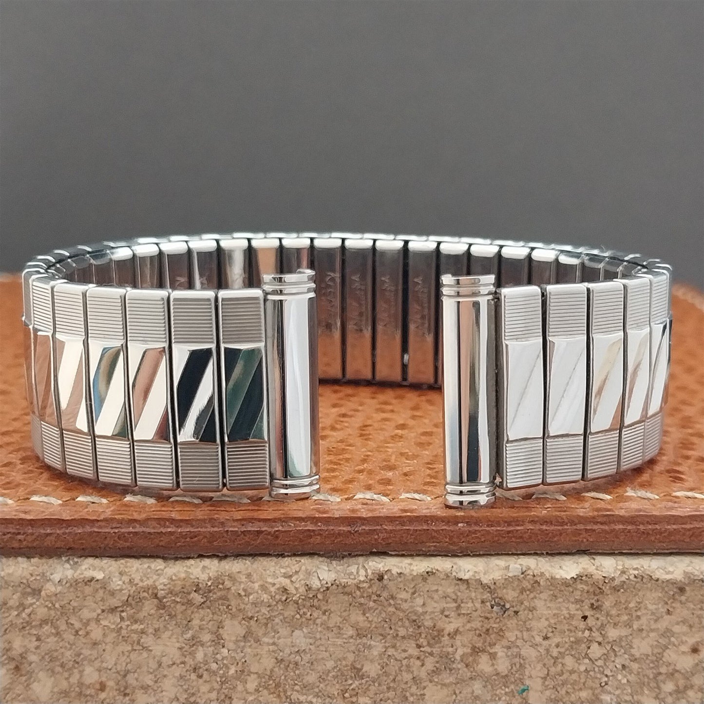 Vintage Kreisler 19mm 18mm 17mm Stainless Steel NOS 1960s Watch Band