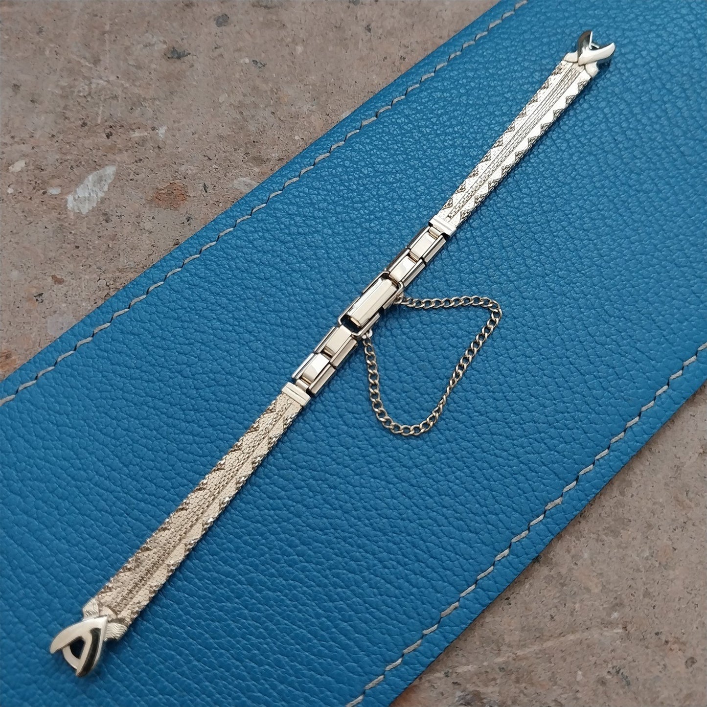 Vintage Kreisler Gold-Filled Ladies Mesh Unused 1960s Cocktail Watch Band