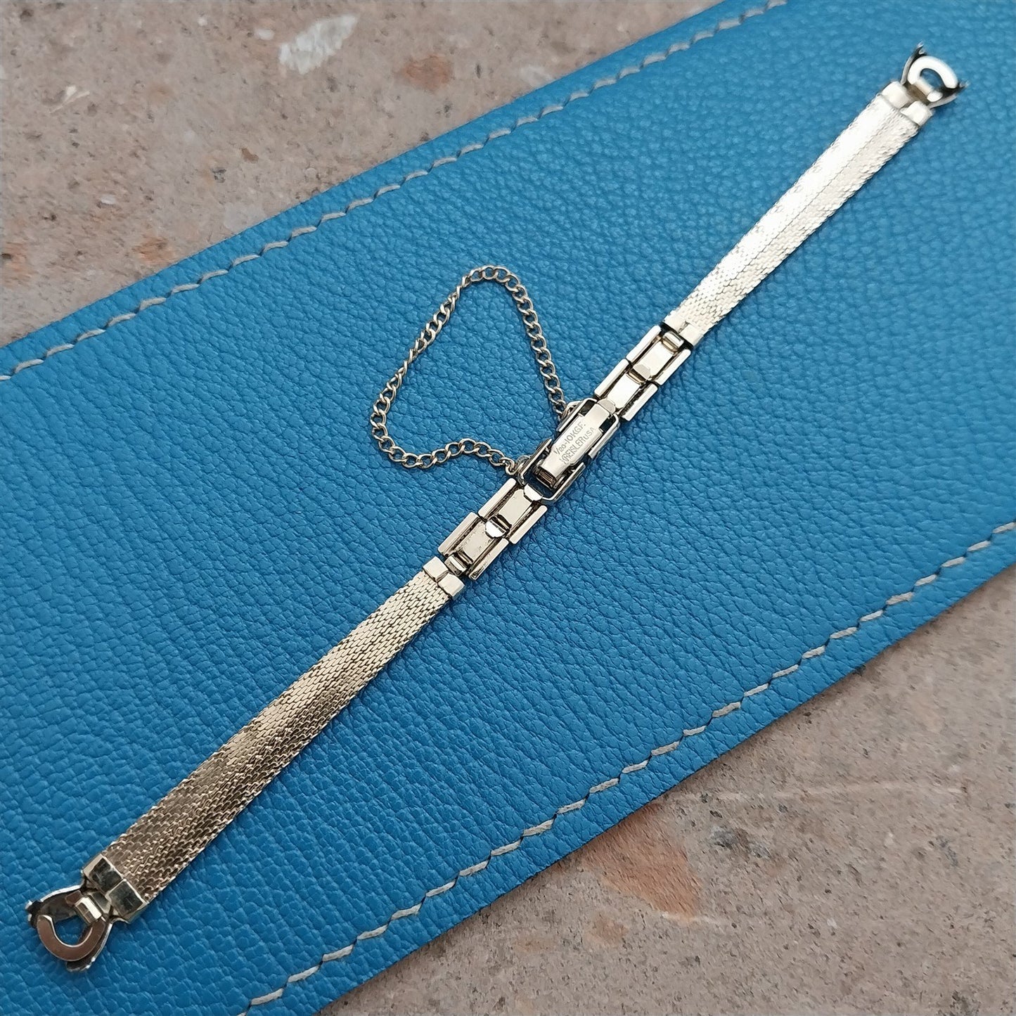 Vintage Kreisler Gold-Filled Ladies Mesh Unused 1960s Cocktail Watch Band