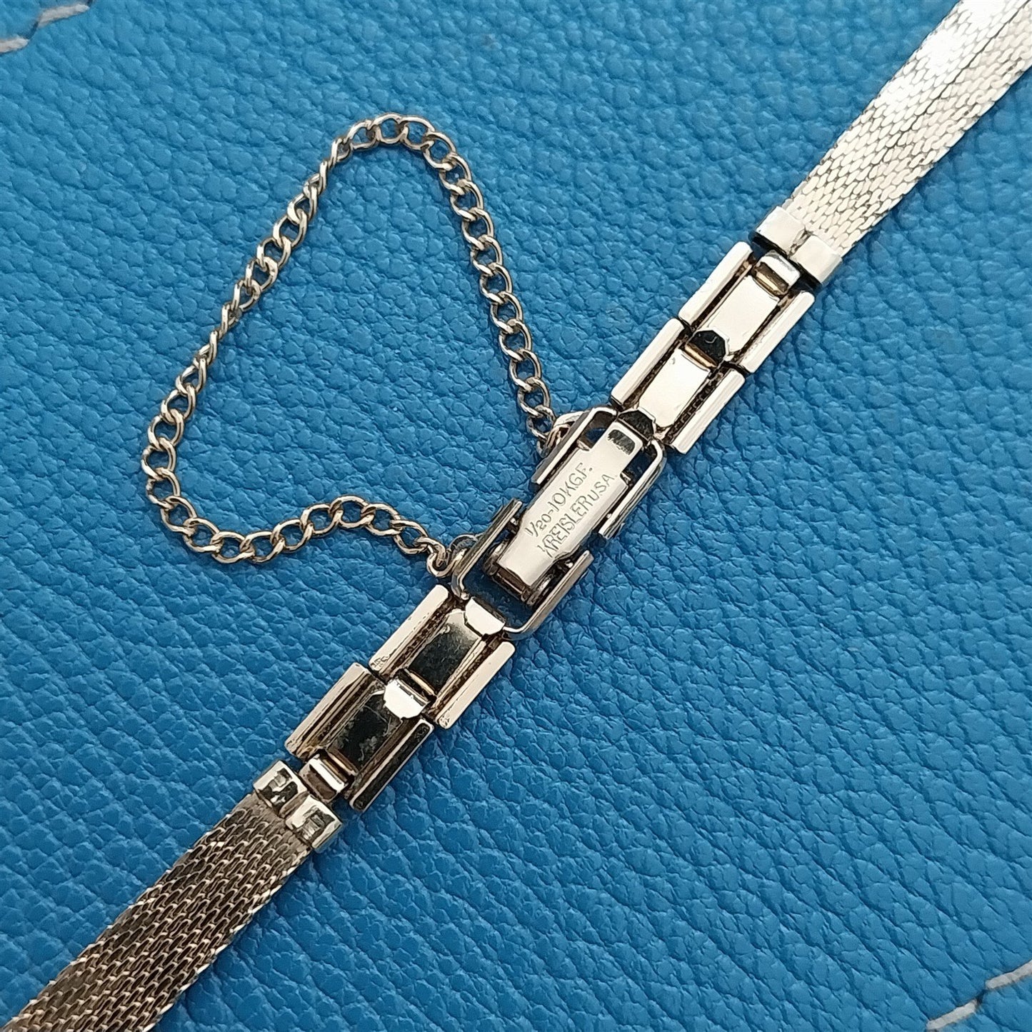 Vintage Kreisler Gold-Filled Ladies Mesh Unused 1960s Cocktail Watch Band