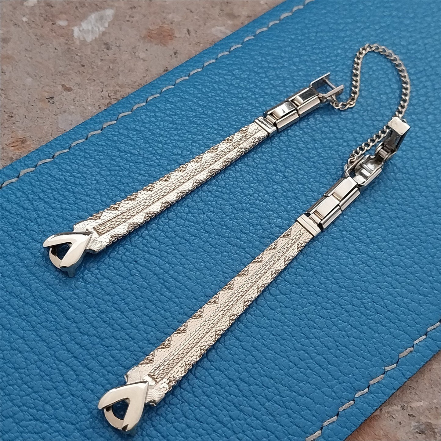 Vintage Kreisler Gold-Filled Ladies Mesh Unused 1960s Cocktail Watch Band