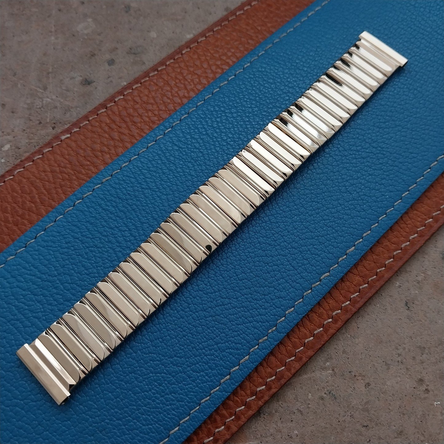 17.2mm 18mm 19mm Gold-Filled Gemex Wide 1950s Vintage Watch Band