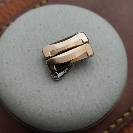 JB Champion Rose Gold-Filled Stretch Expansion Link Vintage Watch Band