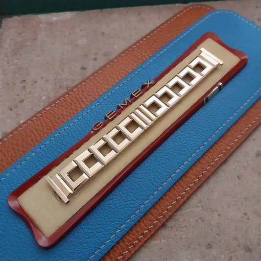 1950s Gemex Zephyr 19mm 18mm 16mm Gold-Filled Unused Watch Band