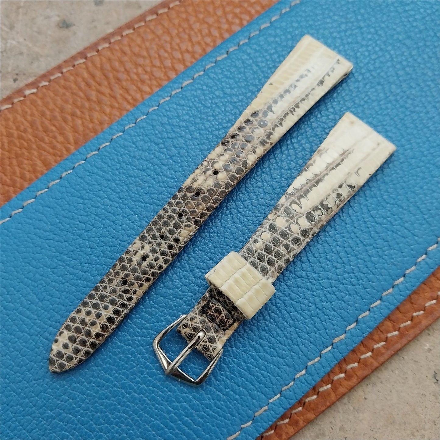 14mm JB Champion Ring Lizard Unused Ladies 1960s Vintage Watch Strap