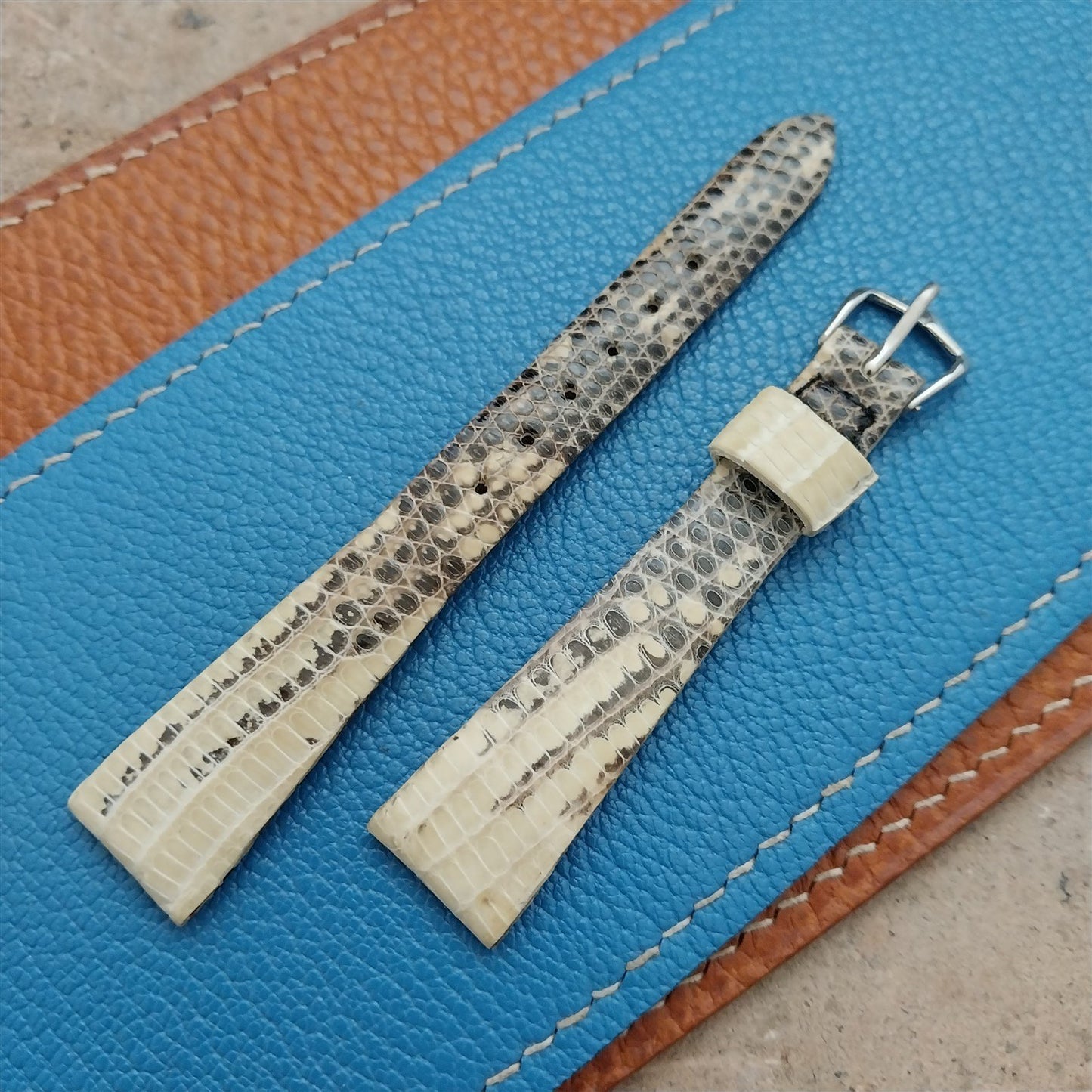 14mm JB Champion Ring Lizard Unused Ladies 1960s Vintage Watch Strap