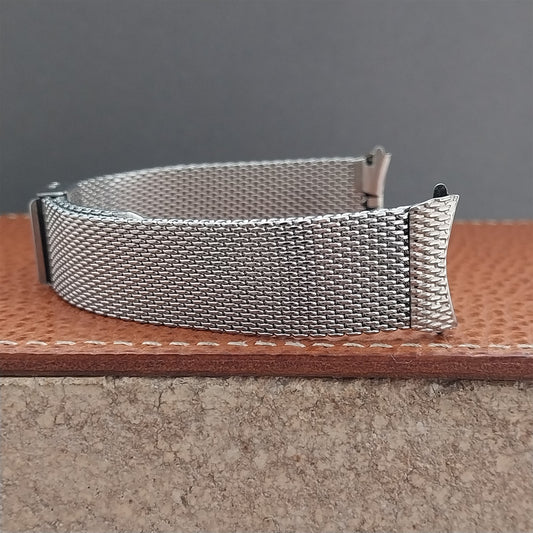 19mm Stainless Steel Mesh JB Champion 1960s Vintage Watch Band