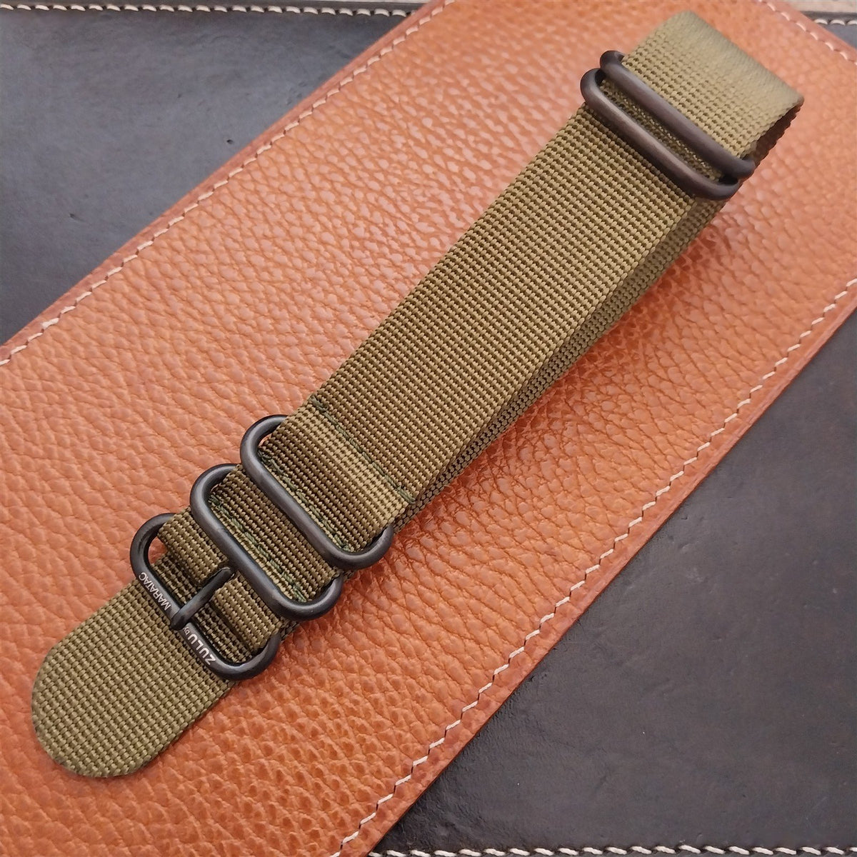 24mm Maratac 4 Buckle Zulu Watch Strap