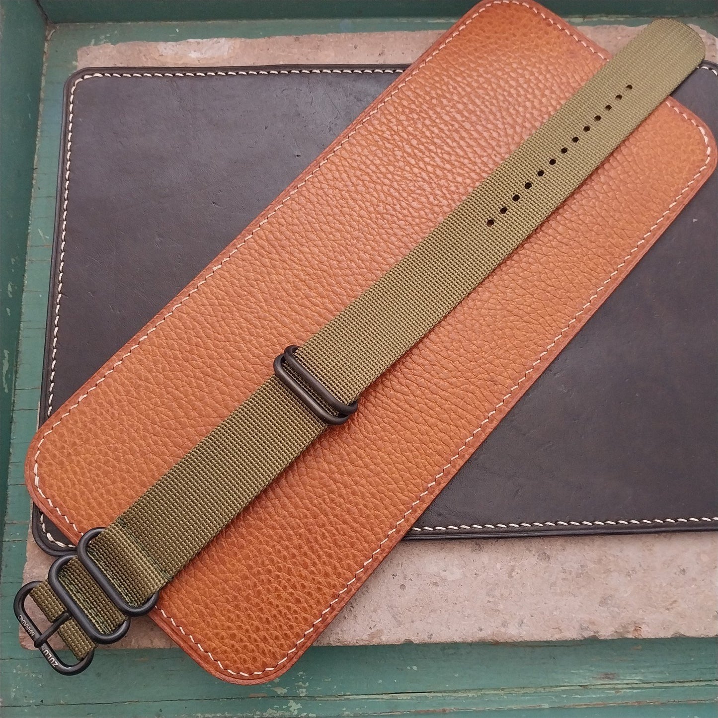 24mm Maratac 4 Buckle Zulu Watch Strap