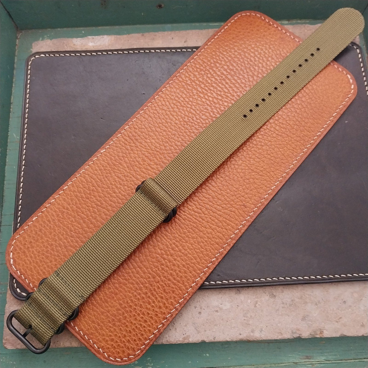 24mm Maratac 4 Buckle Zulu Watch Strap
