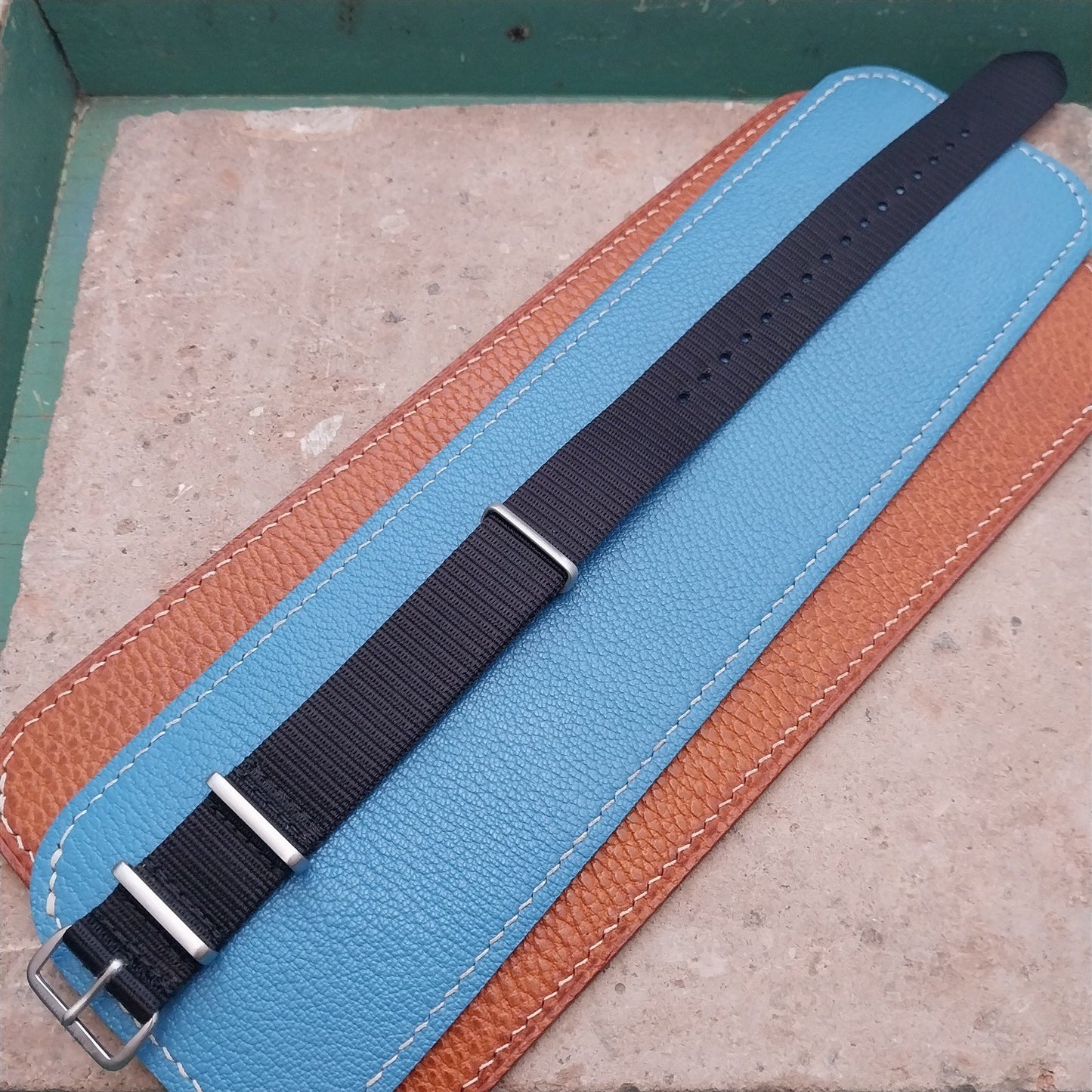 20mm Black Maratac MOD Watch Strap