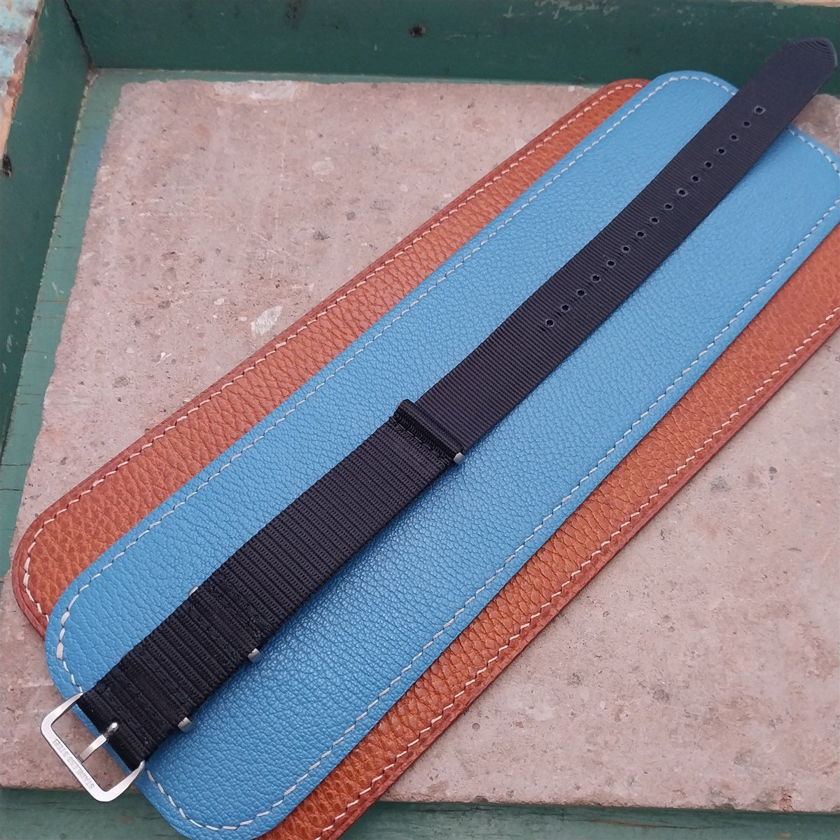20mm Black Maratac MOD Watch Strap