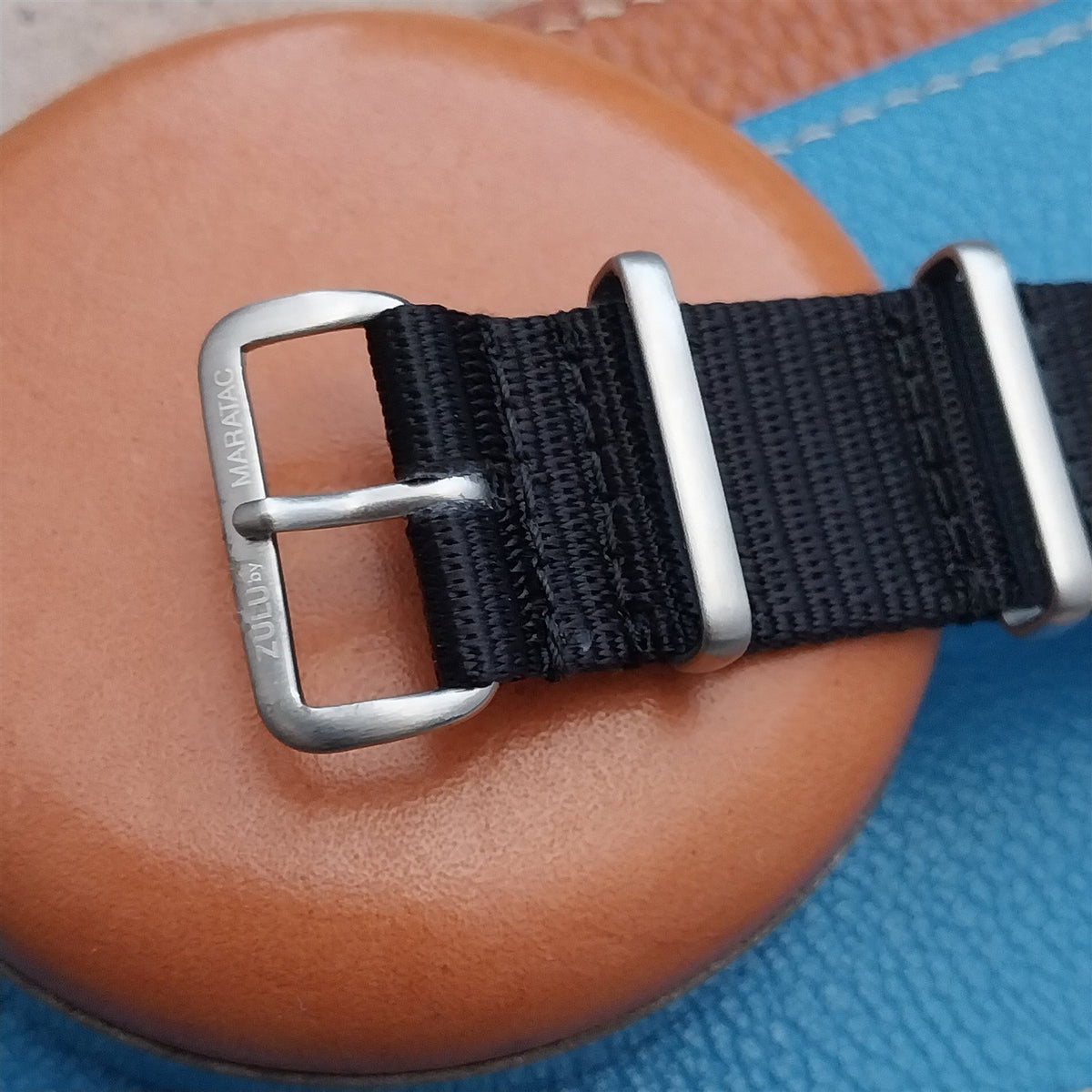 20mm Black Maratac MOD Watch Strap
