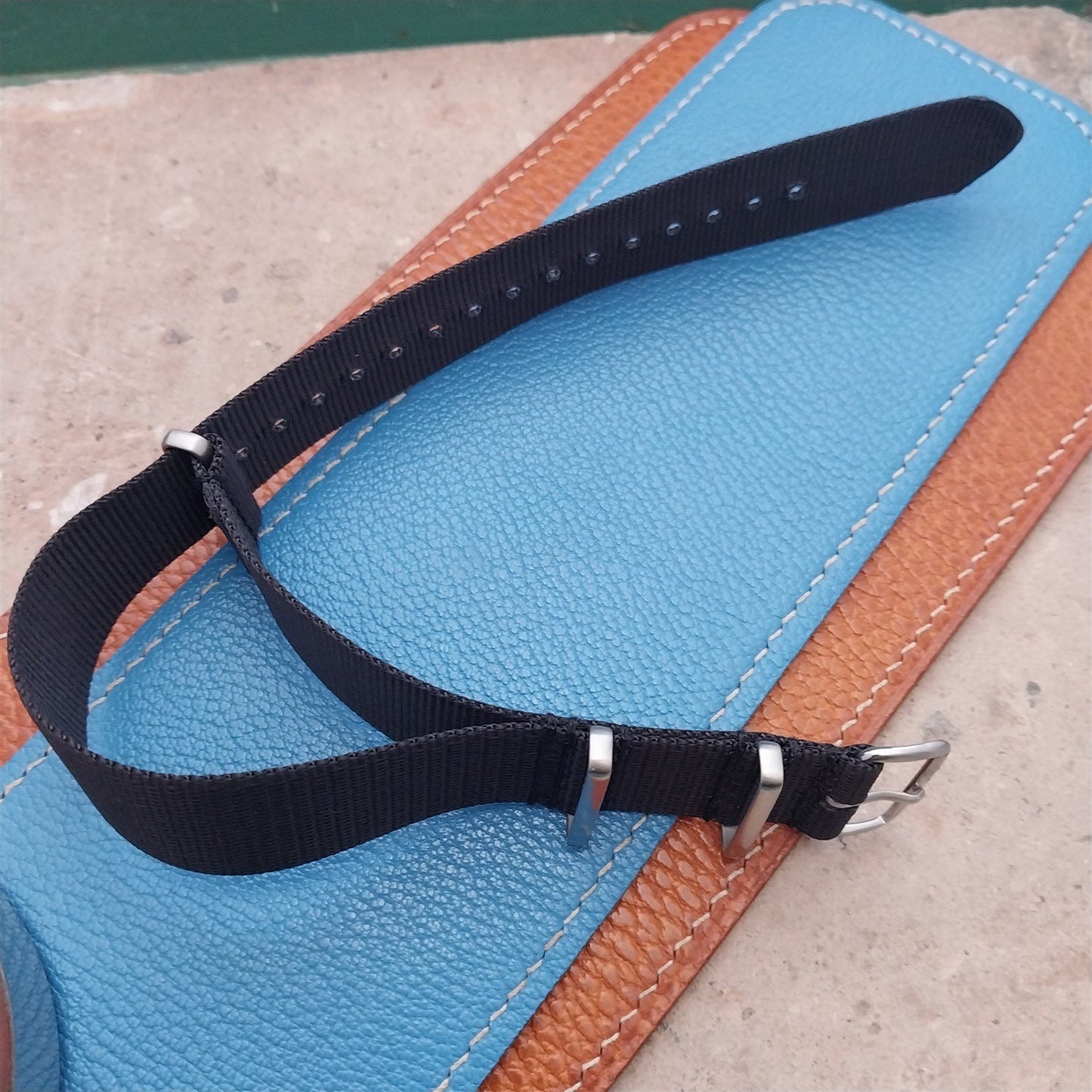20mm Black Maratac MOD Watch Strap