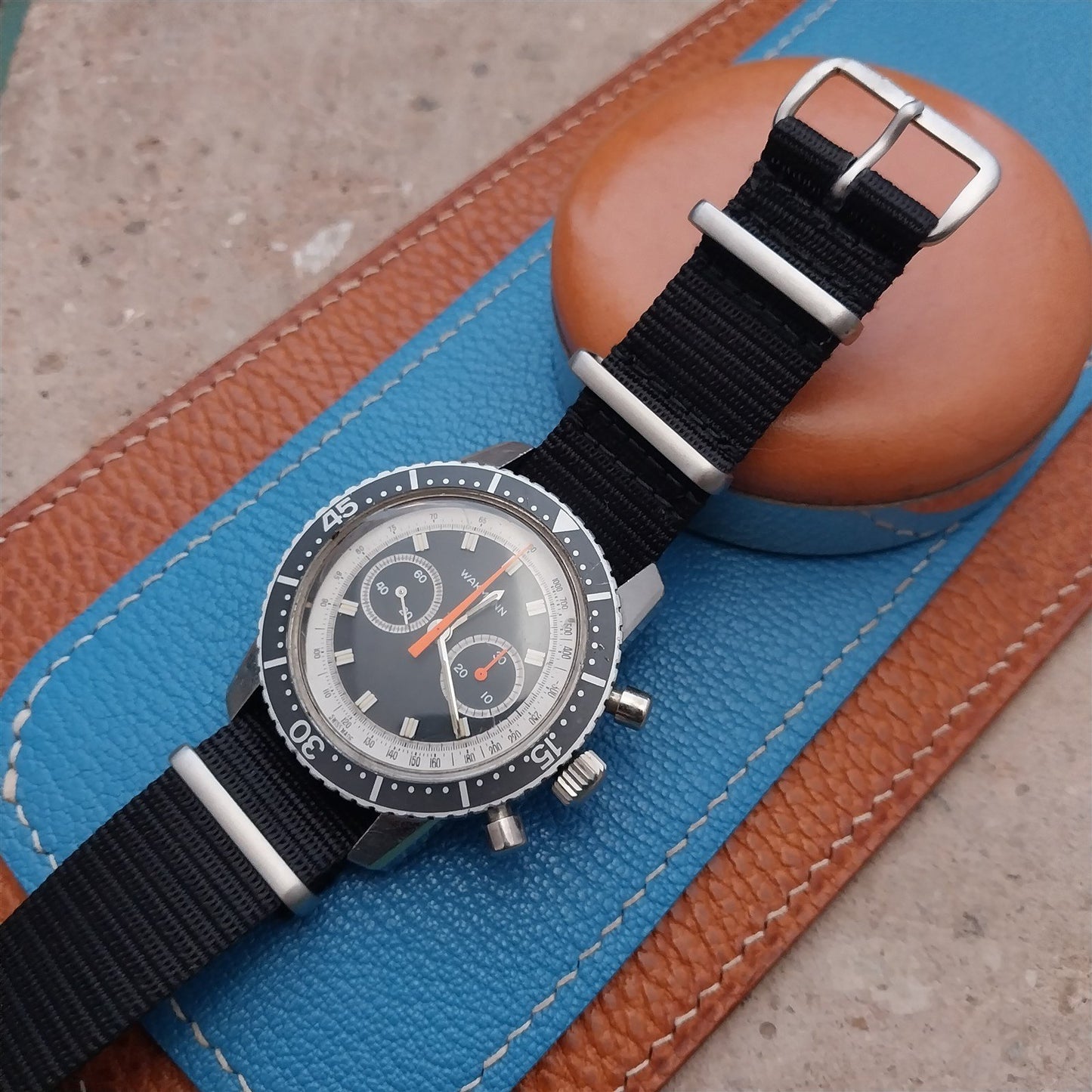 20mm Black Maratac MOD Watch Strap