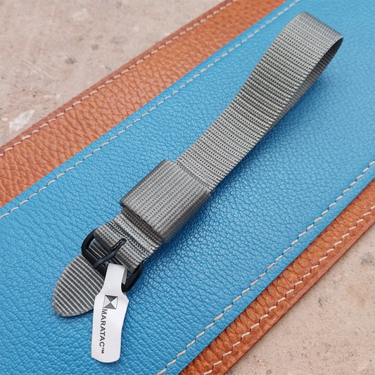 16mm Maratac Mil Series Gray Nylon Single-Pass Watch Strap