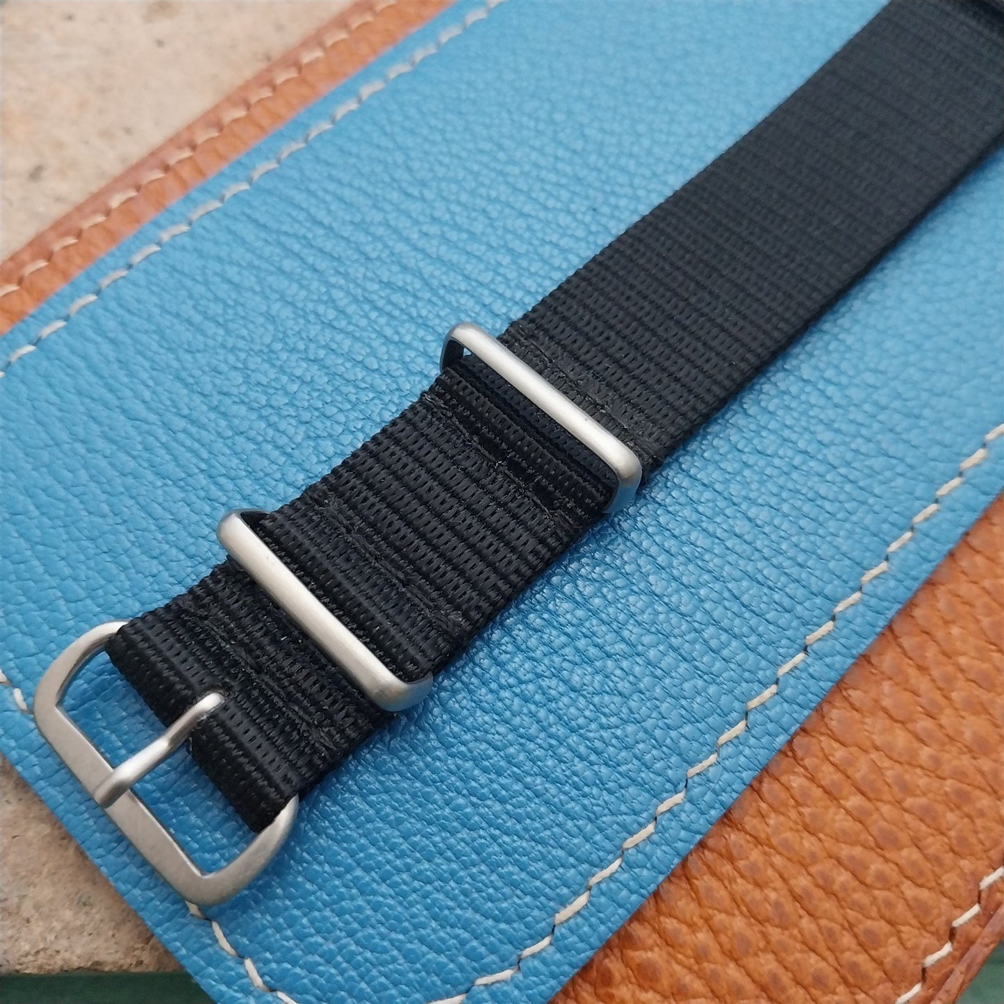 18mm Black Maratac MOD Watch Strap