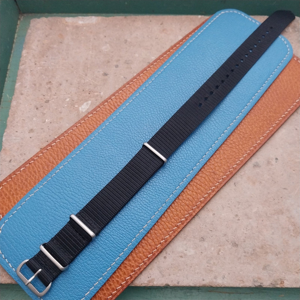 18mm Black Maratac MOD Watch Strap