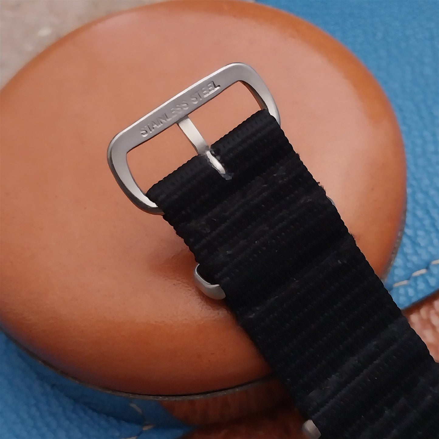 18mm Black Maratac MOD Watch Strap