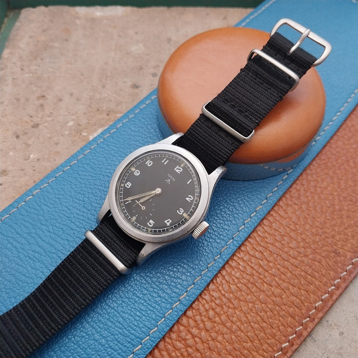 18mm Black Maratac MOD Watch Strap