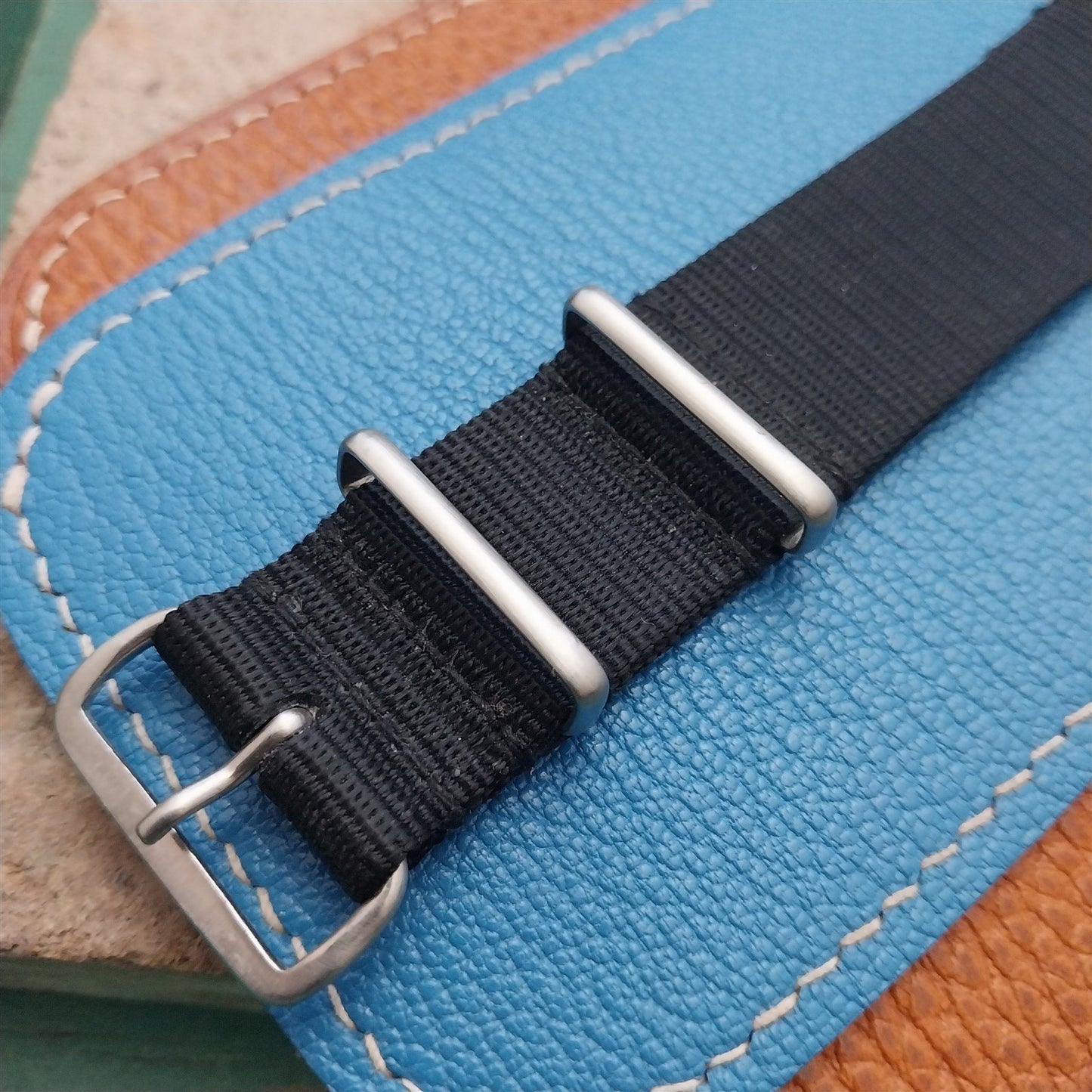22mm Black Maratac MOD Watch Strap